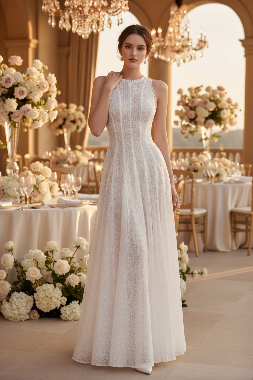 Lace Maxi Dress – Wedding Reception